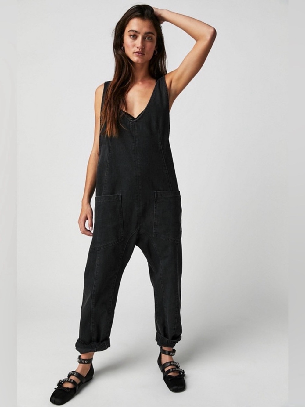 We the Free XS Women's Free People High Roller Jumpsuit